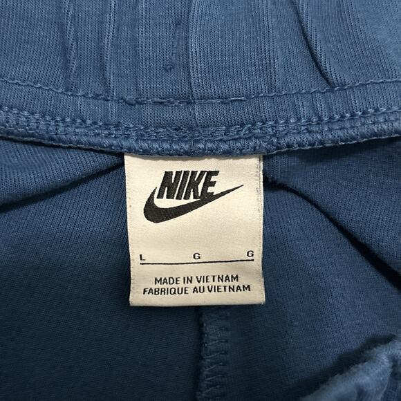 Nike Tech Fleece Big Kids Jogger Pants - Blue - Size L- CU9213-476 - Picture 3 of 4